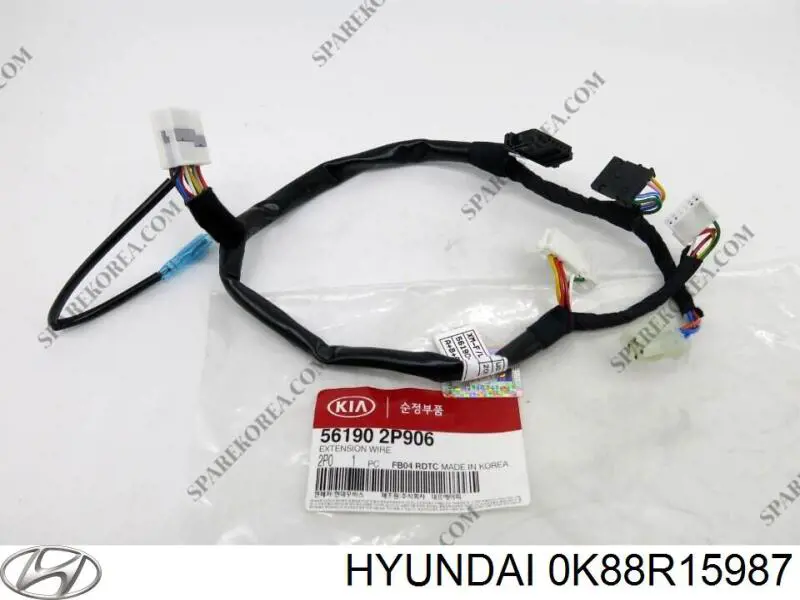 Correa de alternador 0K88R15987 Hyundai/Kia