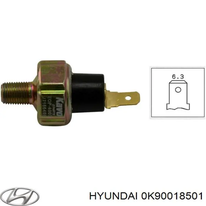 Manómetro de presión de aceite Hyundai/Kia 0K90018501 precio, desde 4,54 EUR