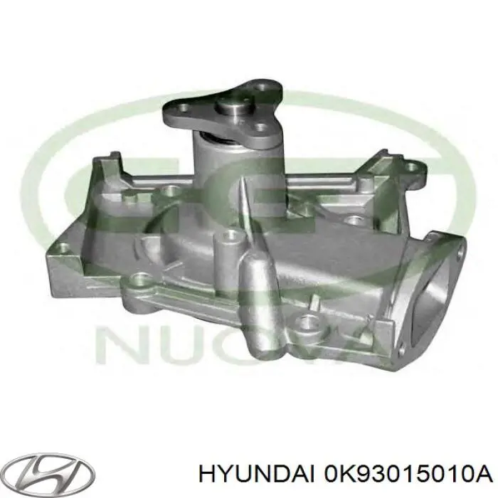 0K93015010A Hyundai/Kia bomba de agua