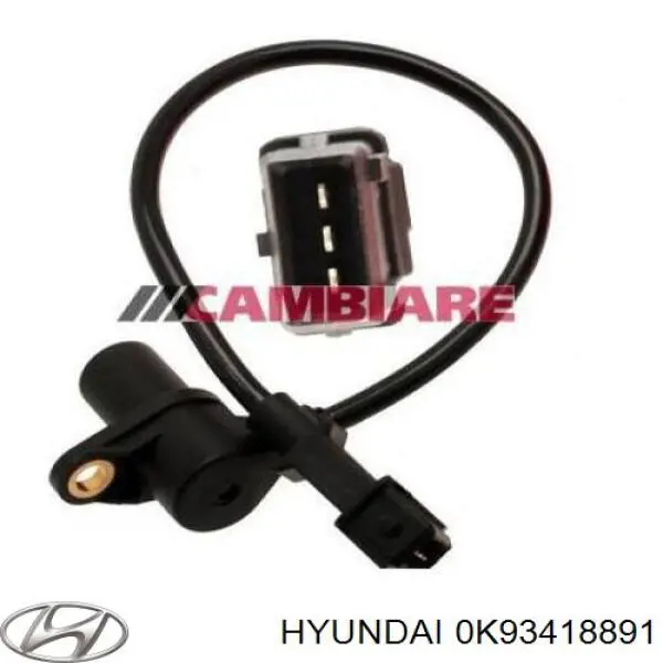 0K93418891 Hyundai/Kia sensor de cigüeñal