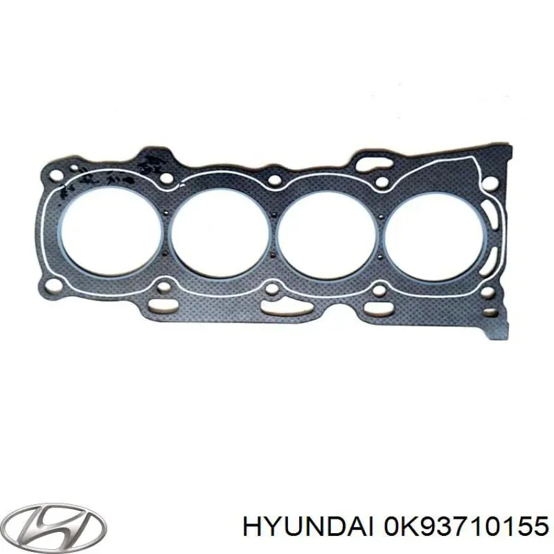 0K93710155 Hyundai/Kia anillo de junta, vástago de válvula de escape