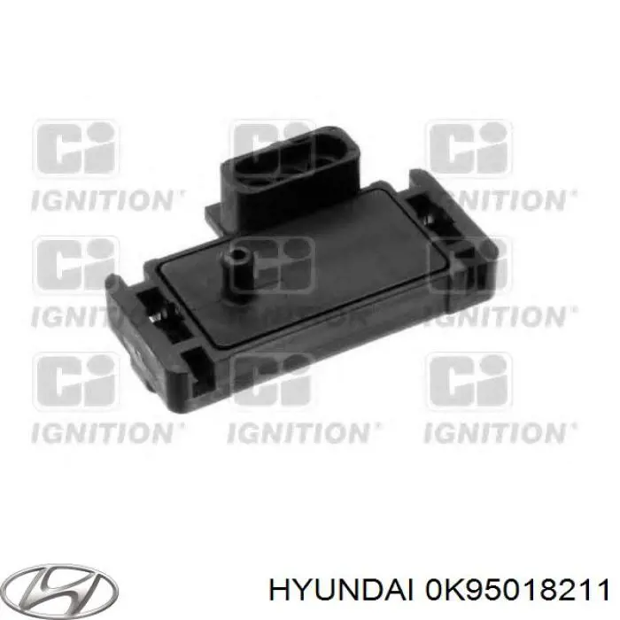 0K95018211 Hyundai/Kia sensor de presion del colector de admision