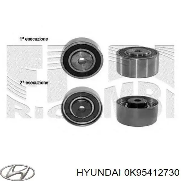0K95412730 Hyundai/Kia rodillo intermedio de correa dentada