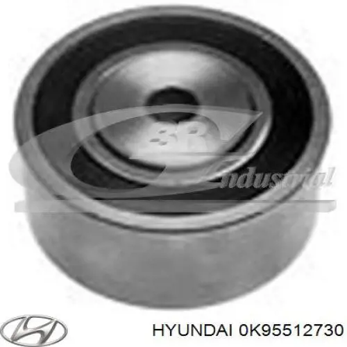 0K95512730 Hyundai/Kia rodillo intermedio de correa dentada