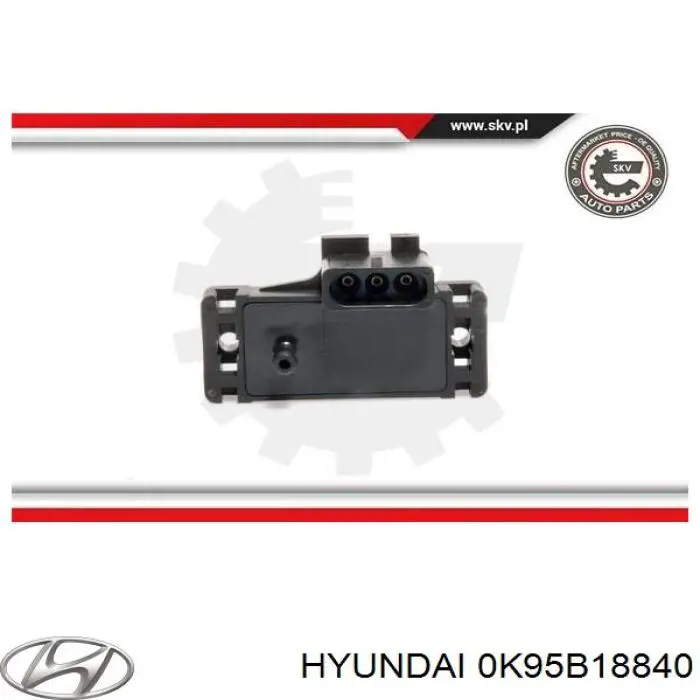 0K95B18840 Hyundai/Kia sensor de temperatura del refrigerante