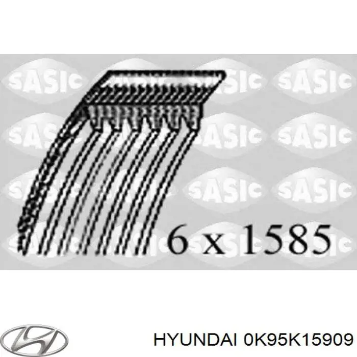 Comprar 0K95K15909 Hyundai/Kia Correa trapezoidal