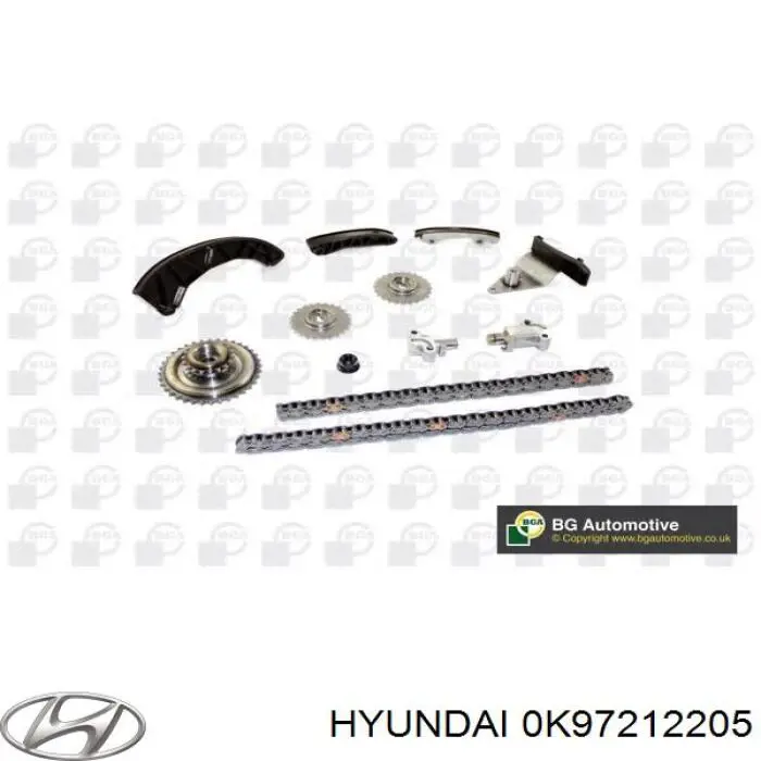 Correa de distribución Hyundai/Kia 0K97212205