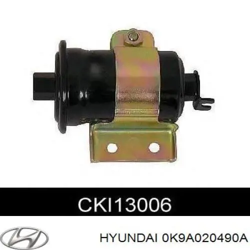 0K9A020490A Hyundai/Kia filtro combustible