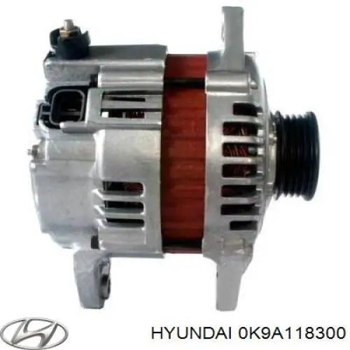 0K9A118300 Hyundai/Kia alternador