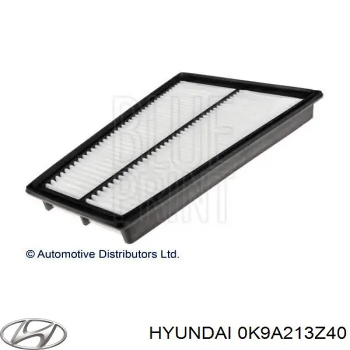 0K9A213Z40 Hyundai/Kia filtro de aire