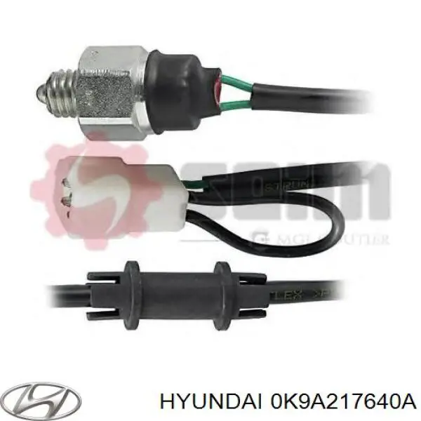 0K9A217640A Hyundai/Kia interruptor, piloto de marcha atrás