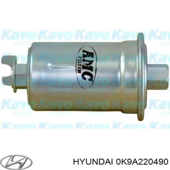 0K9A220490 Hyundai/Kia filtro de combustible