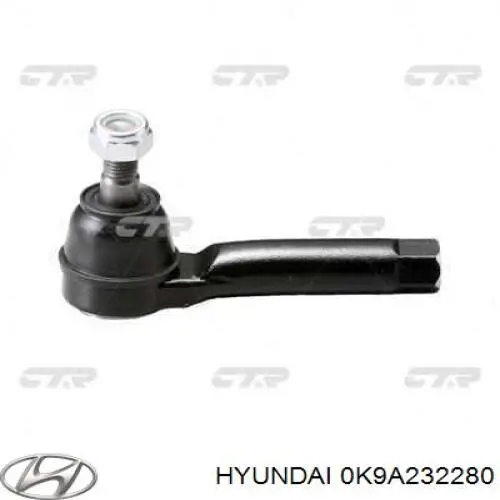Comprar 0K9A232280 Hyundai/Kia Rótula barra de acoplamiento exterior