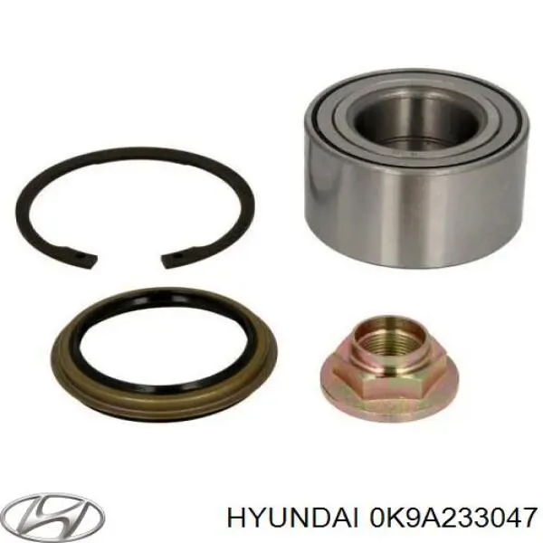 Comprar 0K9A233047 Hyundai/Kia Cojinete de rueda delantero