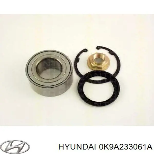 Buje de rueda delantero Hyundai/Kia 0K9A233061 precio, desde 33,58 EUR