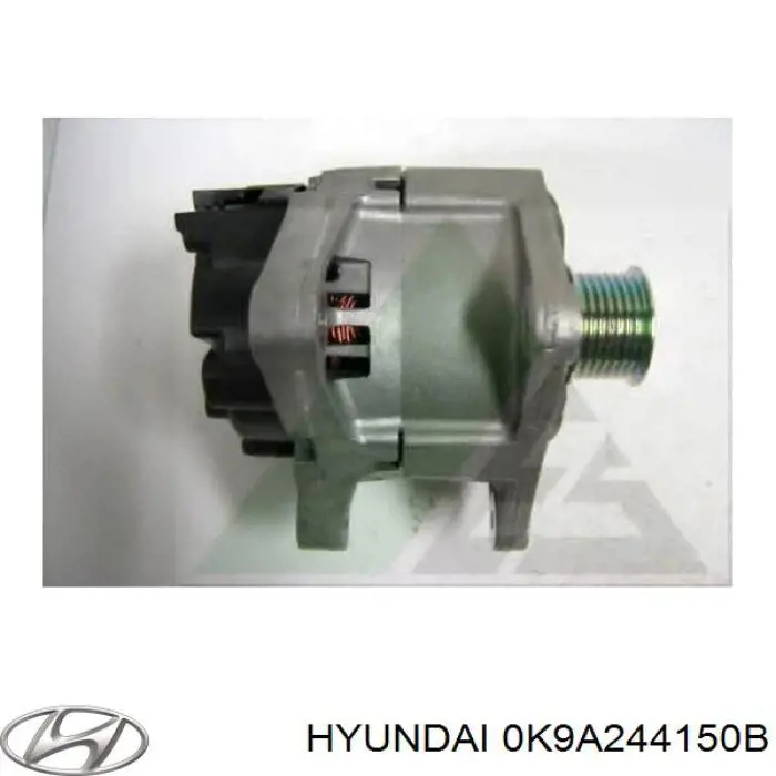 0K9A244150A Hyundai/Kia cable de freno de mano delantero