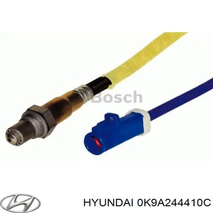 0k9a244410 Hyundai/Kia cable de freno de mano trasero derecho