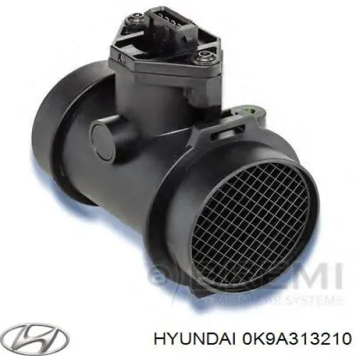 0K9A313210 Hyundai/Kia sensor de flujo de aire/medidor de flujo (flujo de aire masibo)