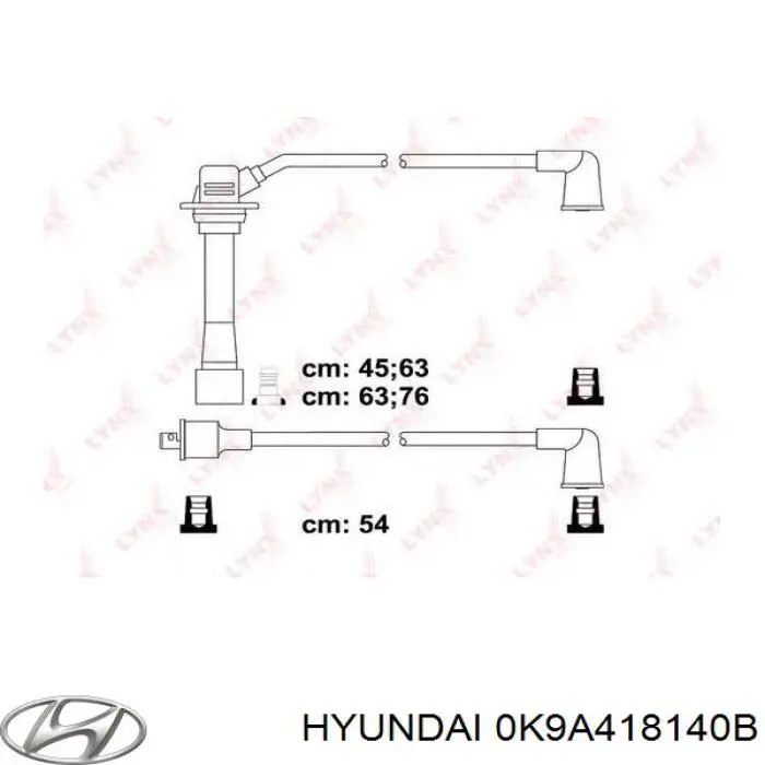 Juego de cables de bujias Hyundai/Kia 0K9A418140B precio, desde 34,38 EUR
