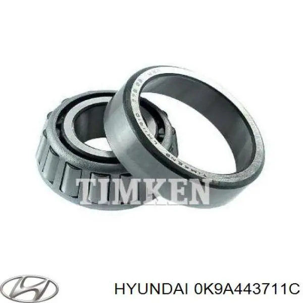 0K9A443711C Hyundai/Kia sensor abs trasero