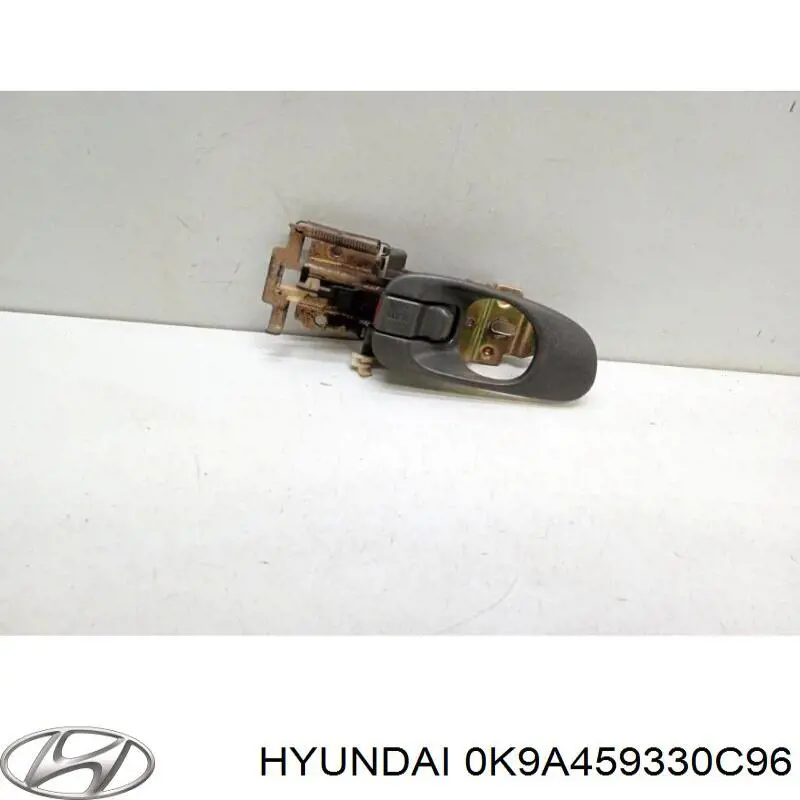 0K9A459330A96 Hyundai/Kia manecilla de puerta, equipamiento habitáculo, delantera izquierda