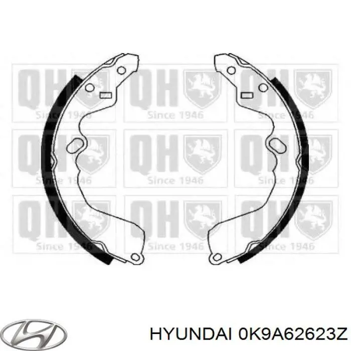 Comprar 0K9A62623Z Hyundai/Kia Zapatas de freno