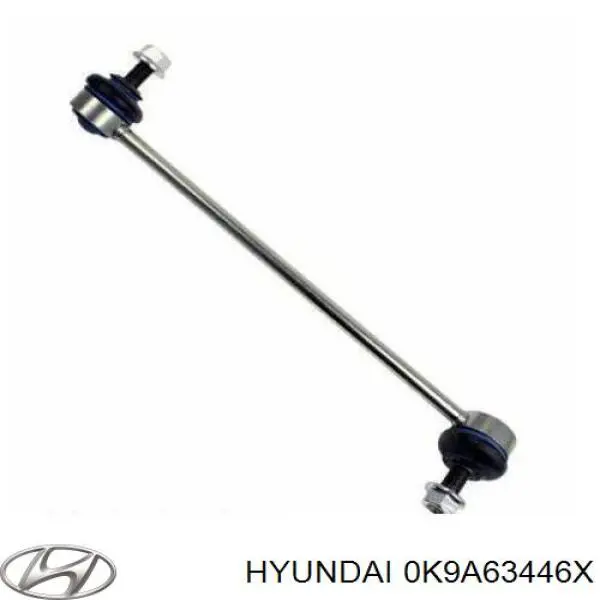 Silentblock del brazo de suspensión 0K9A63446X Hyundai/Kia