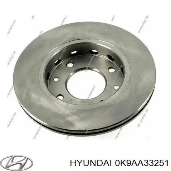 Frenos delanteros Hyundai/Kia 0K9AA33251 precio, desde 47,36 EUR