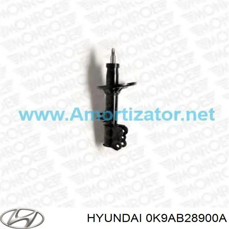 Amortiguador trasero izquierdo Hyundai/Kia 0K9AB28900A precio, desde 82,42 EUR