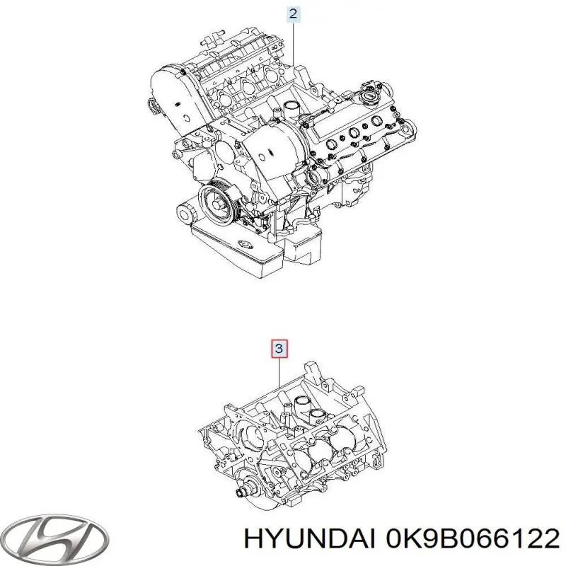 0K9B066122 Hyundai/Kia conmutador en la columna de dirección izquierdo