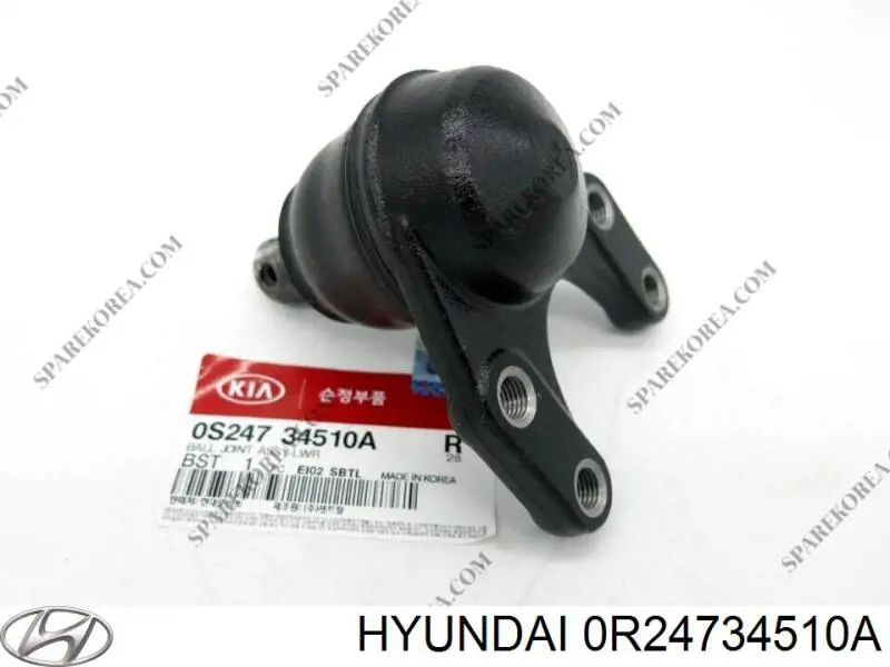 0R24734510A Hyundai/Kia rótula de suspensión inferior