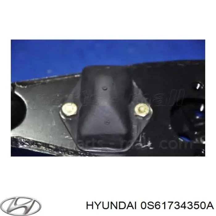 0S61734350A Hyundai/Kia barra oscilante, suspensión de ruedas delantera, inferior izquierda