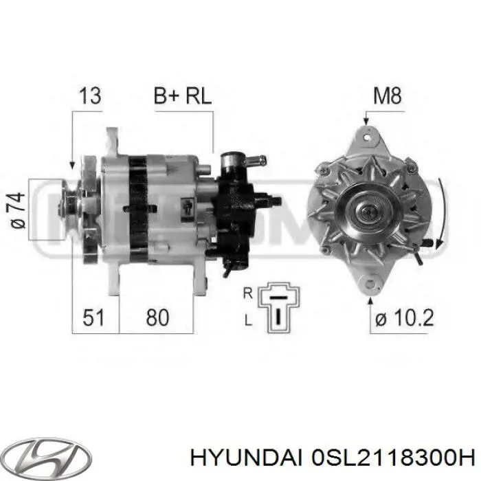 0K43F18300 Hyundai/Kia