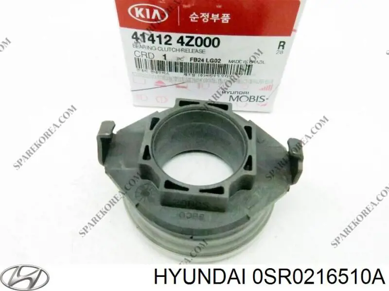 0SR0216510A Hyundai/Kia cojinete de desembrague