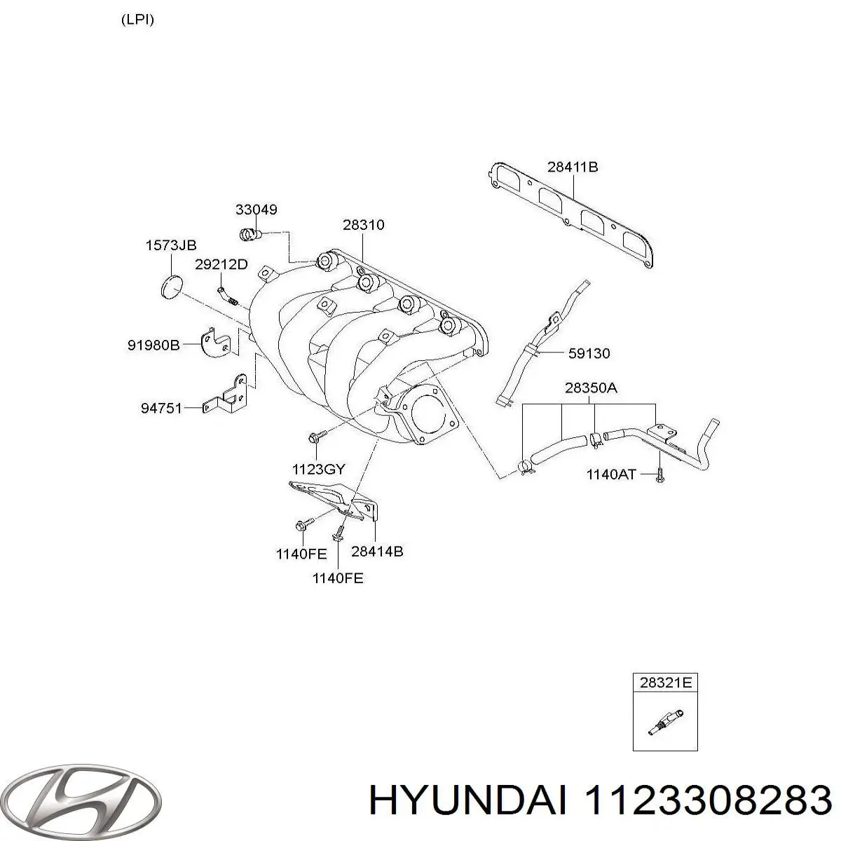  Hyundai/Kia 1123308283 precio, desde 1,26 EUR