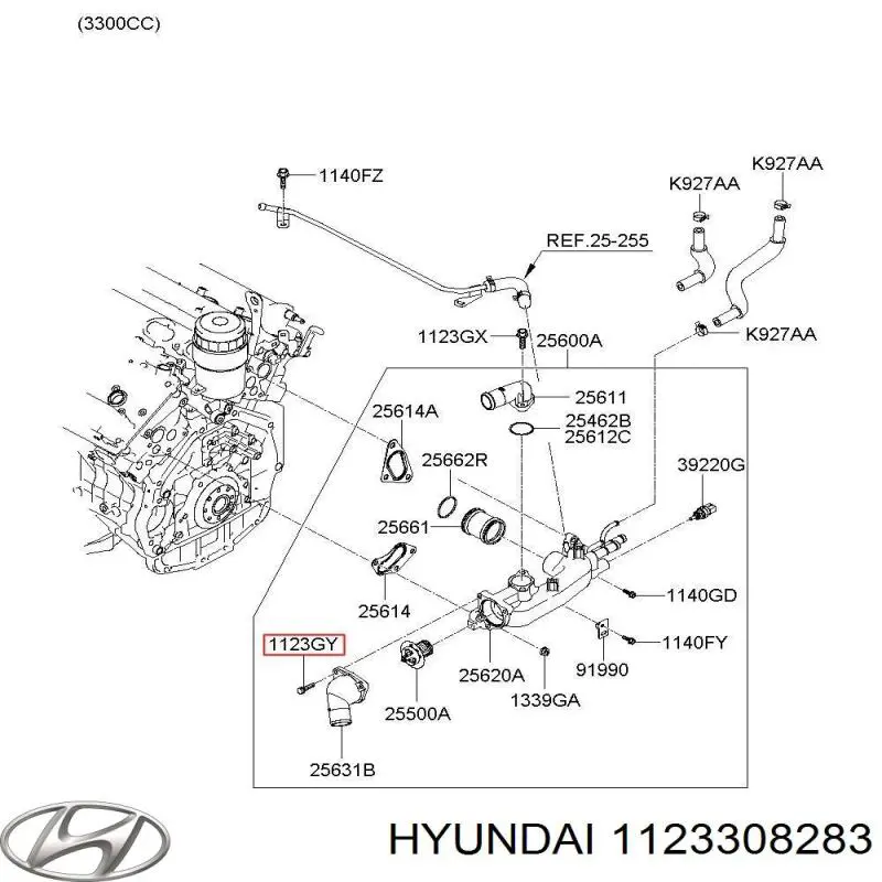 Comprar 1123308283 Hyundai/Kia 