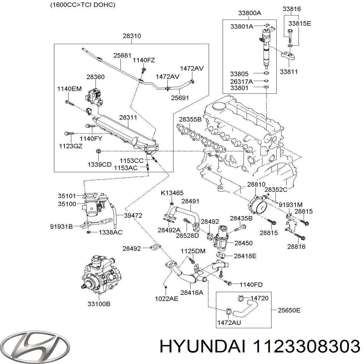  Hyundai/Kia 1123308303 precio, desde 174,24 EUR