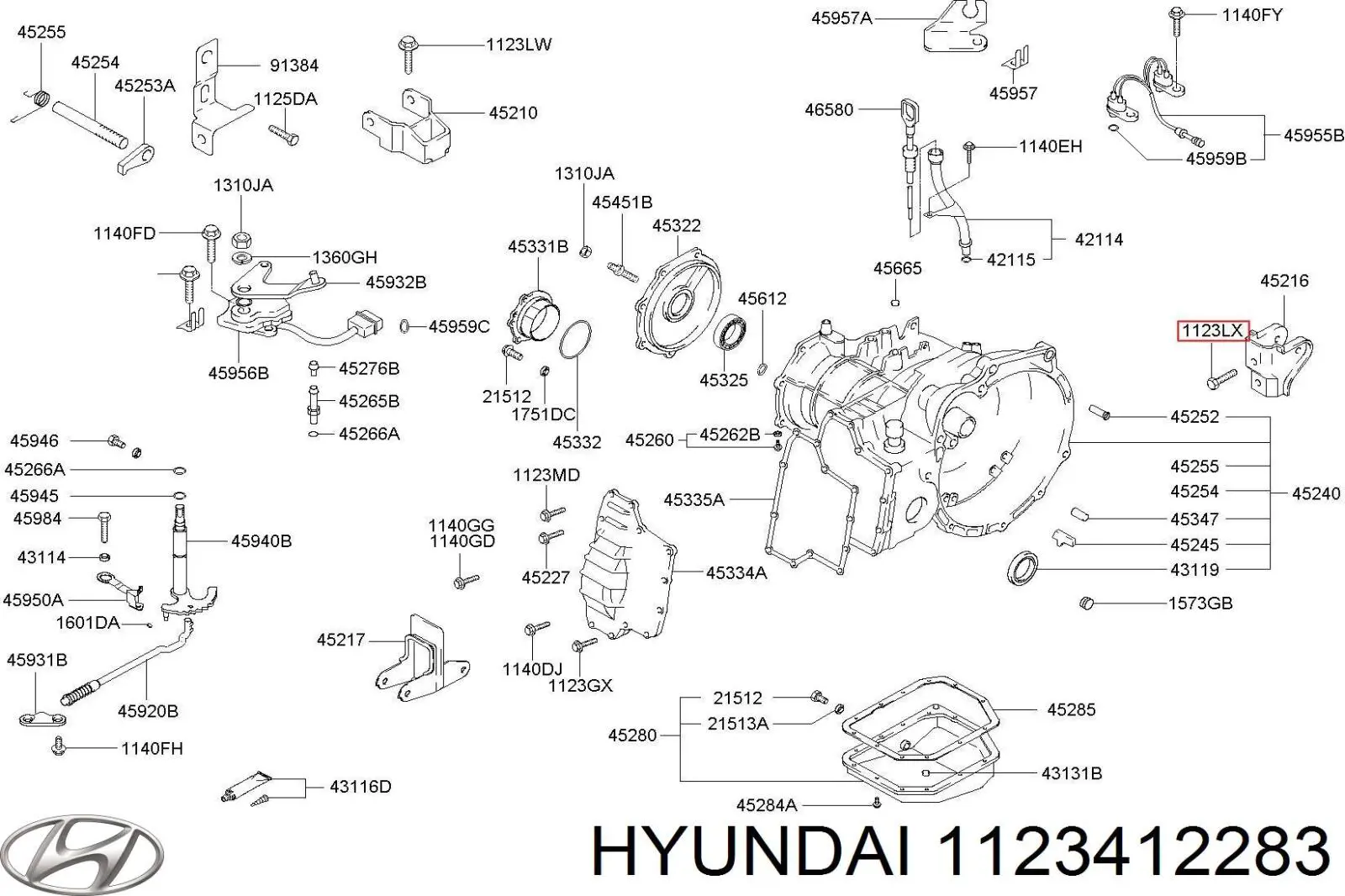  Hyundai/Kia 1123412306P precio, desde  