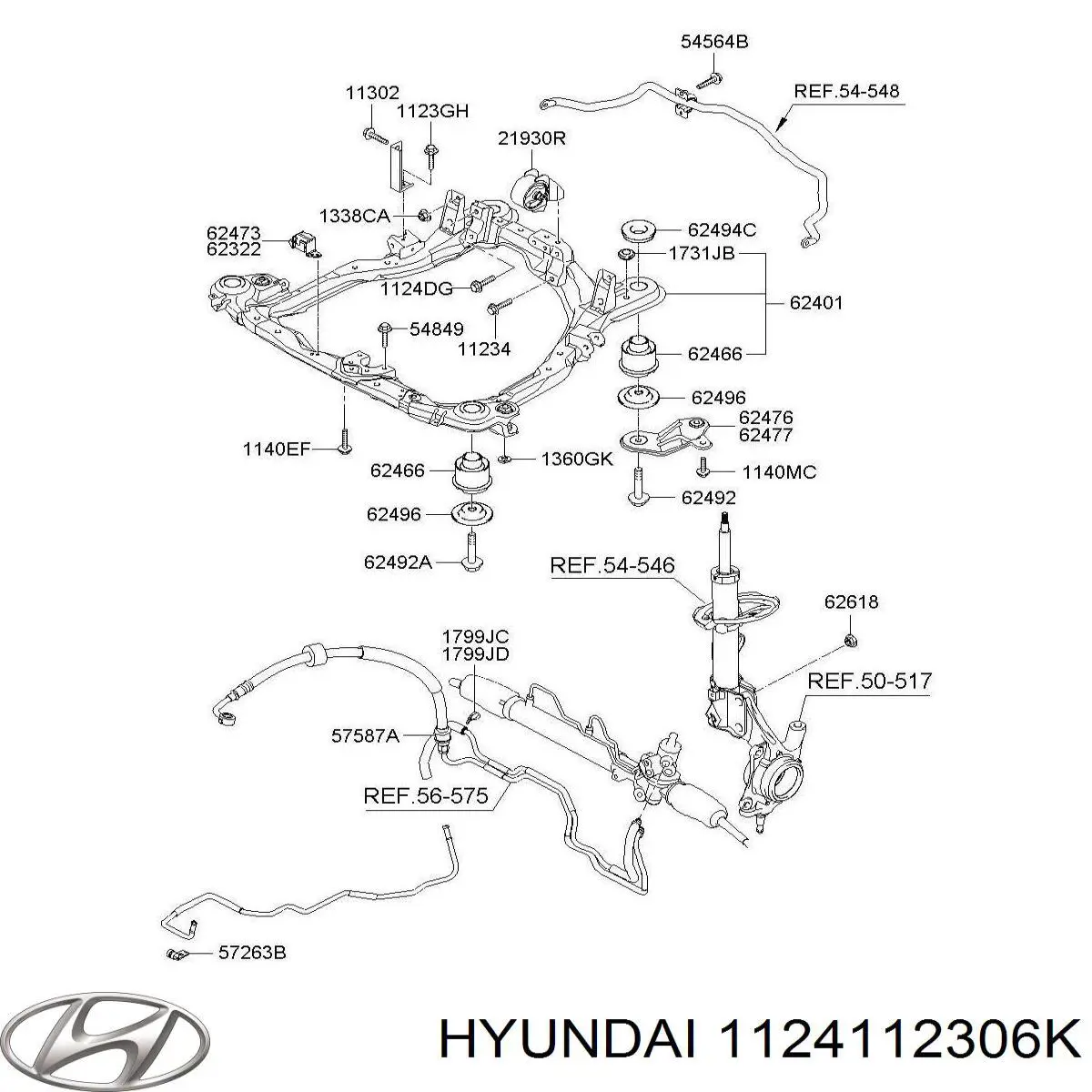  Hyundai/Kia 1124112306K precio, desde 1,19 EUR