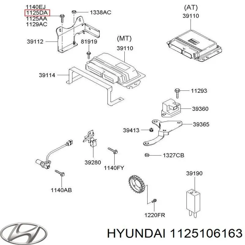  Hyundai/Kia 1125106163 precio, desde  EUR