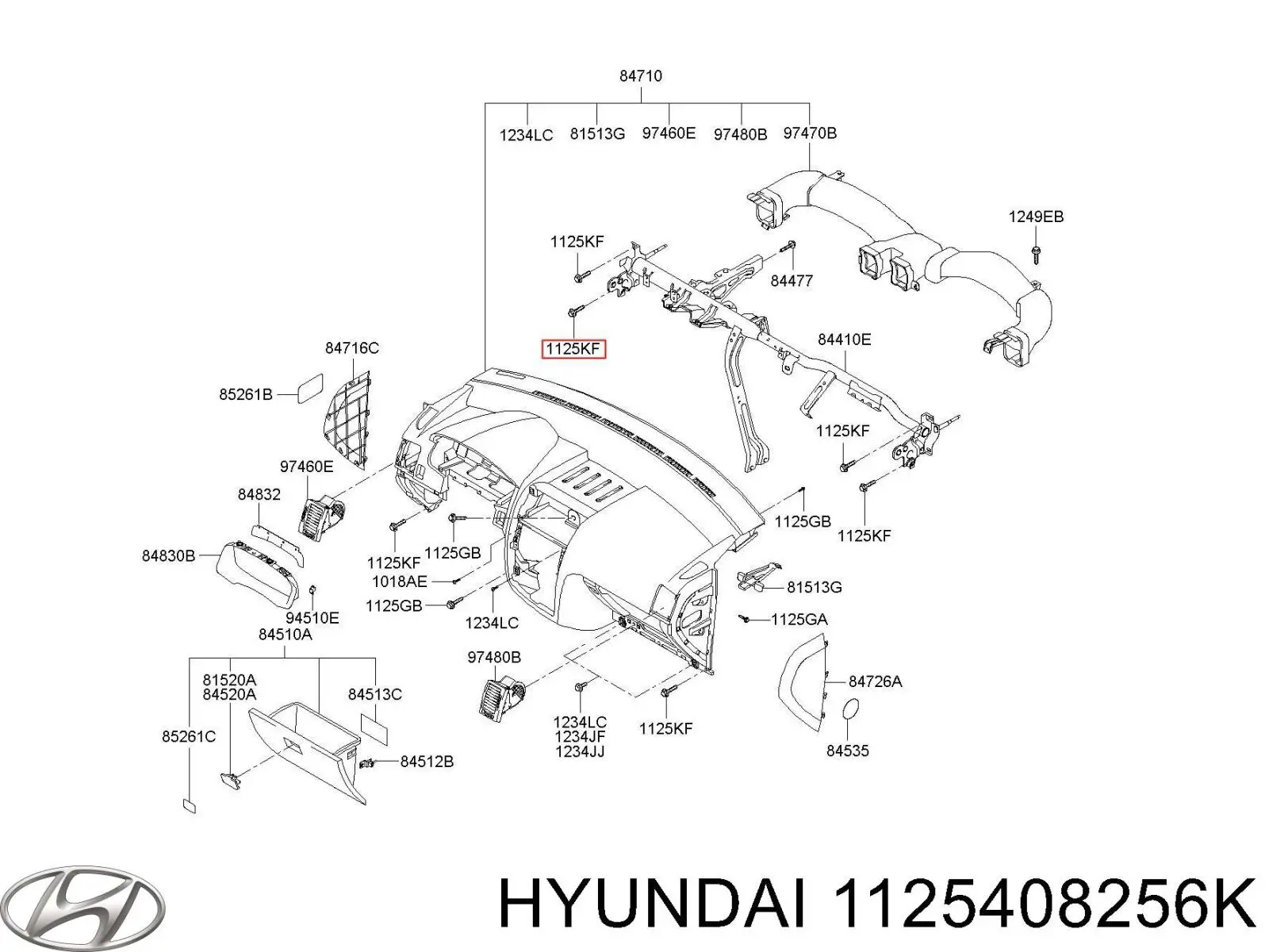 1125408256K Hyundai/Kia