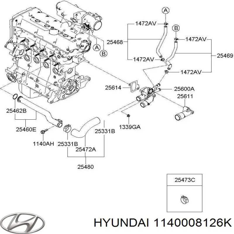  Hyundai/Kia 1140308123 precio, desde  