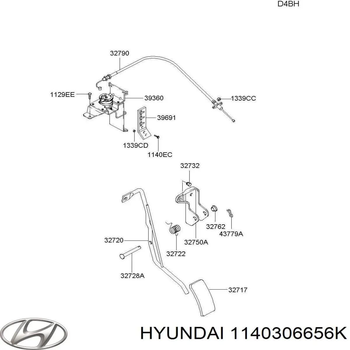  Hyundai/Kia 1140306656K precio, desde  