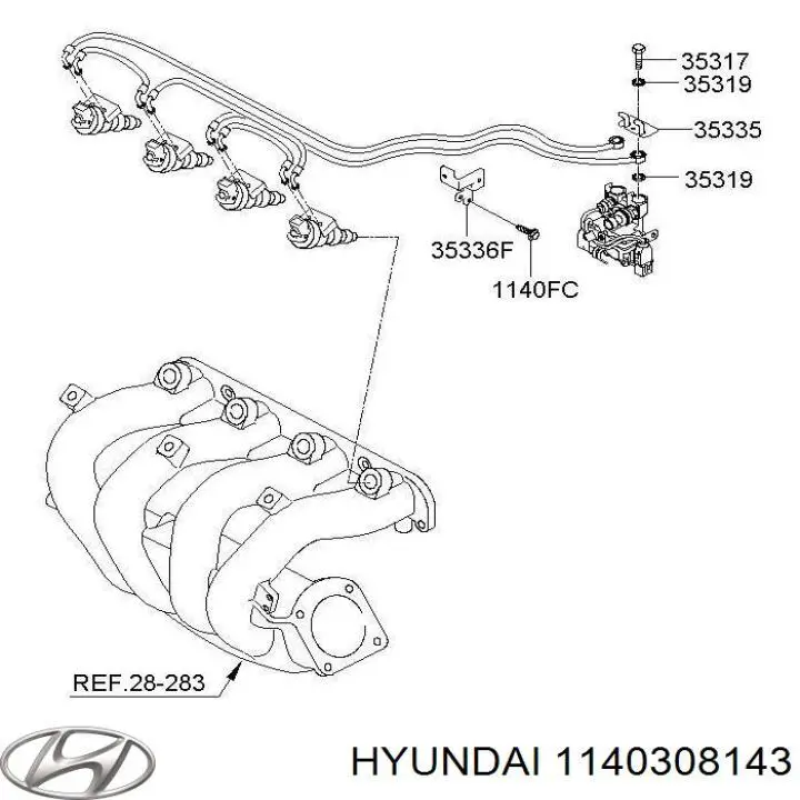 1140308143 Hyundai/Kia