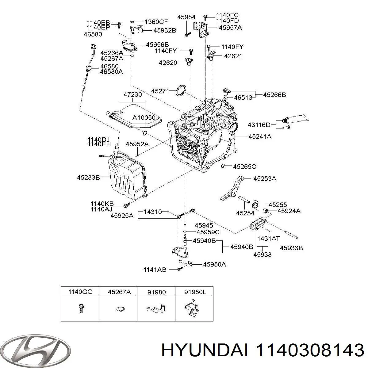 Comprar 1140308143 Hyundai/Kia 