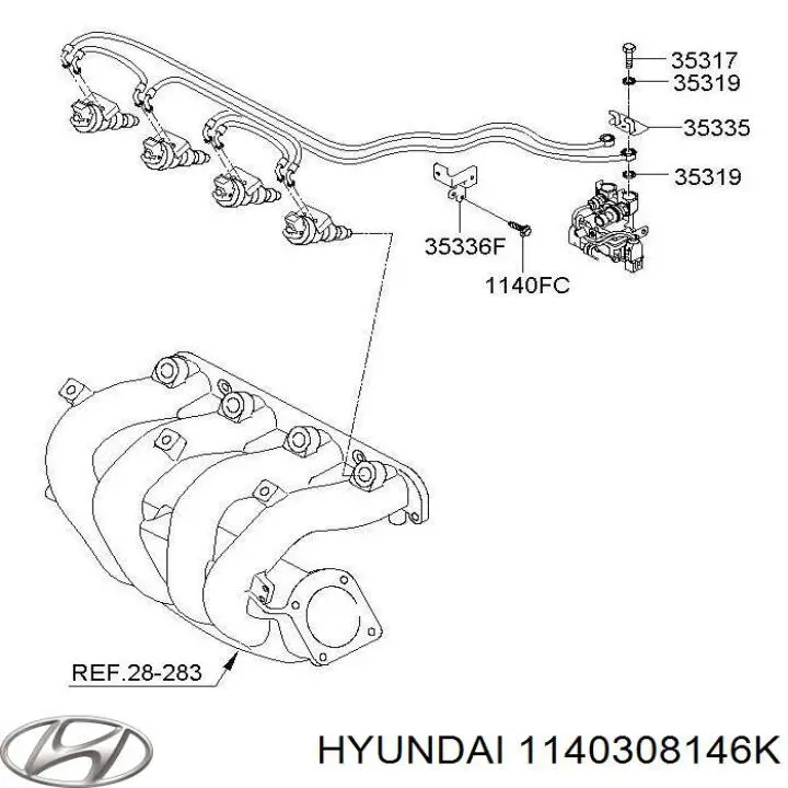 1140308146K Hyundai/Kia