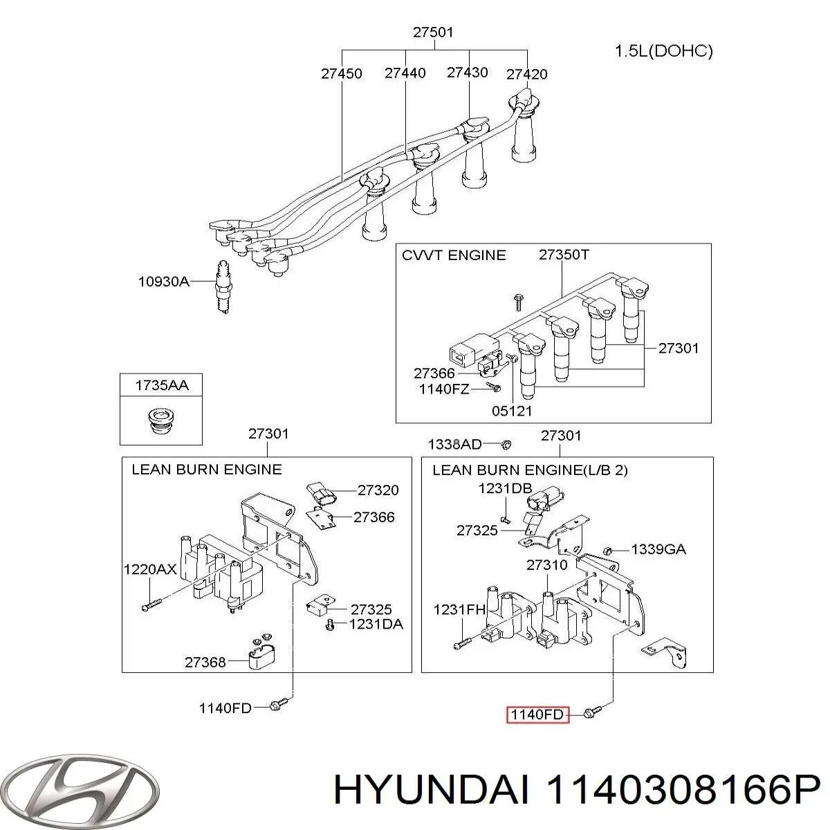 1140308166K Hyundai/Kia