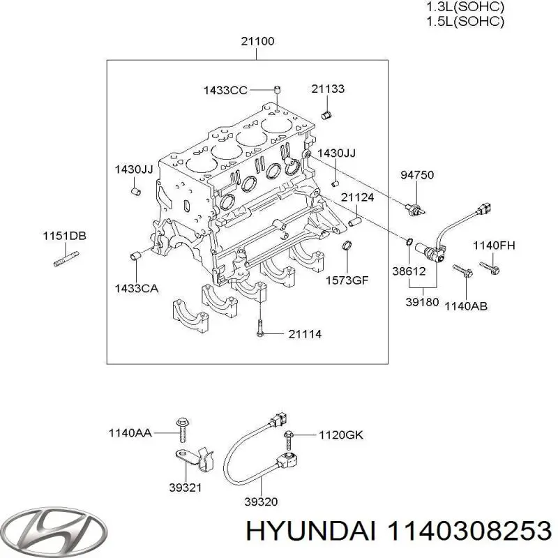  Hyundai/Kia 1140308253 precio, desde  