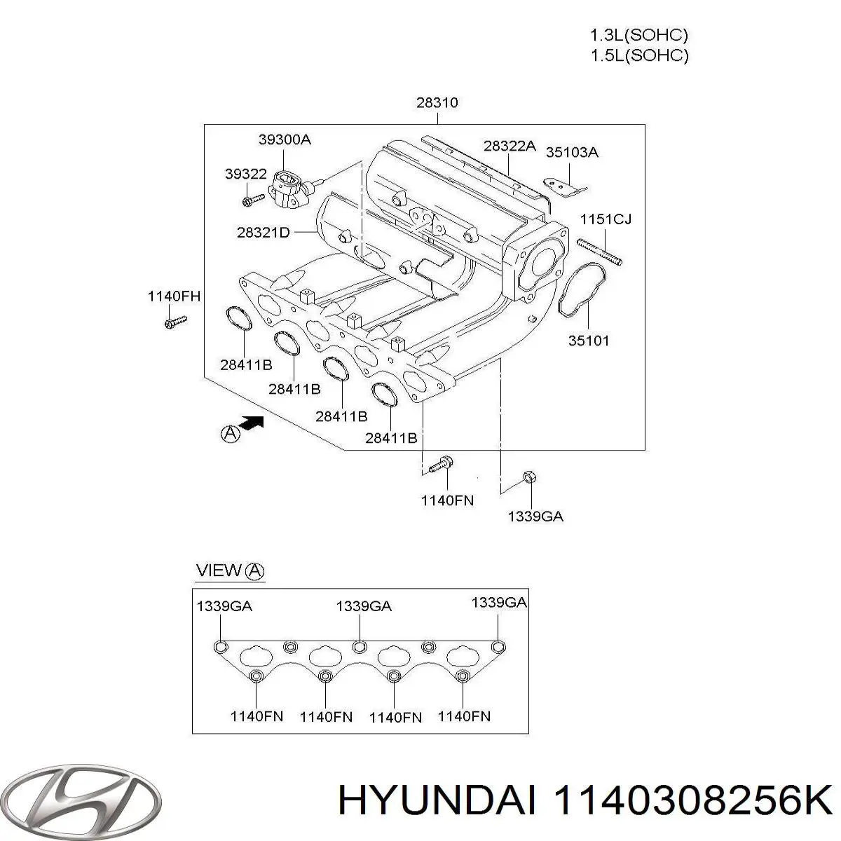 1140308256K Hyundai/Kia