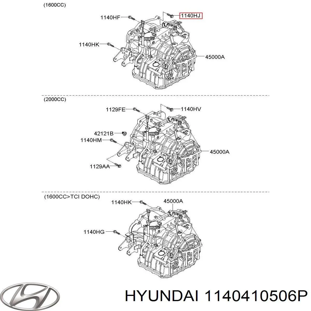  Hyundai/Kia 1140410503 precio, desde 6,61 EUR